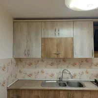 کابینت ام دی اف به همراه گاز رومیزی و هود|اجاق گاز و لوازم برقی پخت‌وپز|اسلام‌شهر, باغ فیض|دیوار