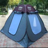 چادر ۴درب پشبددارمسافرتی سایبان چترچادربرزنت