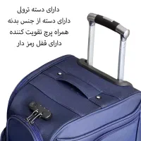 ساک چرخ دار سه تکه پارچه برزنت ترک اصل|کیف، کفش، کمربند|کرج, کرج نو|دیوار