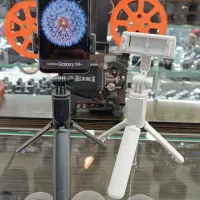 مینی سه پایه موبایل سفید و مشکی|دوربین عکاسی و فیلم‌برداری|تهران, امام خمینی|دیوار