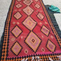 گلیم پشم خالص|گلیم، جاجیم، گبه|اردبیل, |دیوار