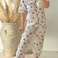 لباس راحتی،شلوار پارچه ای برای مغازه بوده