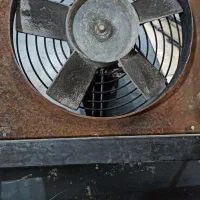 فن صنعتی پر قدرت با پره چدنی