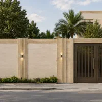 اجرای نمای سنگ و سنگ بتن اکسپوز اقتصادی شرایطی