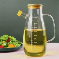 روغن ریز یا آبلیمو خوری پیرکس با درب بامبو|عمدهفروشی|خورموج, |دیوار