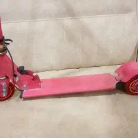 اسگوتر تمام فلز ترمز دار چرخ چراغ دار