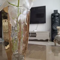 گلدون طلایی|گل مصنوعی|همدان, |دیوار