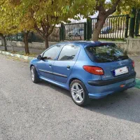 206تیپ2بی رنگ استثنایی همراه با لوازم|خودرو سواری و وانت|کرج, گوهردشت|دیوار