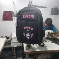 کوله مدرسه کرمی استر خارجی