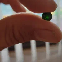 سنگ دمانتویید سبز تراش الماسی