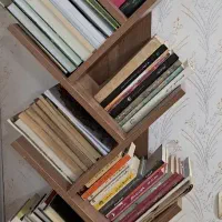 کتابخانه درختی ۱۰ قفسه‌ای