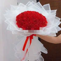 گل روبانی و بوکت پروانه ای