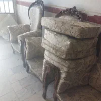 مبل ۷نفره سلطنتی کارکرده|مبلمان خانگی و میز عسلی|اهر, |دیوار