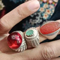 سه عدد انگشتر