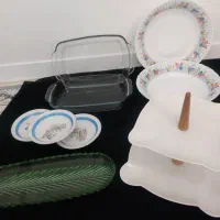 گلسرخی زرین و پنج ستاره|ظروف سرو و پذیرایی|کرمانشاه, |دیوار