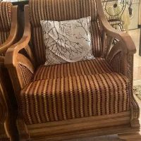 مبل با چوب راش|مبلمان خانگی و میز عسلی|محلات, |دیوار