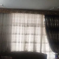 پرده با تمام لوازم