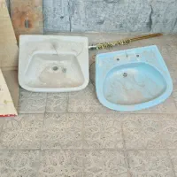 ۲عدد روشویی سالم قدیمی رایگان