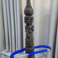 قلیون قلیان چوبی|کلکسیون و سرگرمی|هشتگرد, هشتگرد قدیم|دیوار