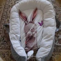 تشک بچه گارد دار همراه دوتا بالش