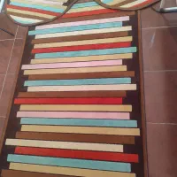 ست گلیم فرش 4متری و2عدد دایره 1متری