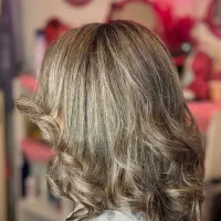 رنگمو لایت آمبره بالیاژ چتری کوتاهی
