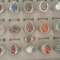 انگشتر مردانه  بدلی با نگین زیبا