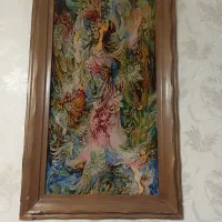 تابلو فرش دستباف طرح بهار طرب انگیز