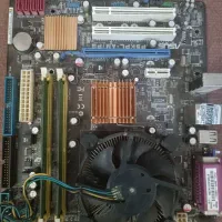 ست مادربرد ،رم ،cpu ، فن ddr2