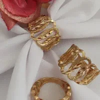 انگشتر تراشکاری طلاروس