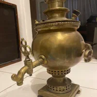 سماور آنتیک قدیمی عتیقه اورجینال زغالی