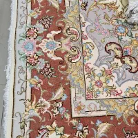 دستباف علیا جفت حاشیه آجری|فرش|تبریز, |دیوار