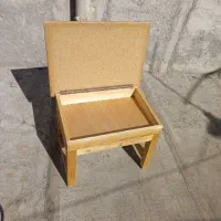 میز تحریر کاملا چوبی