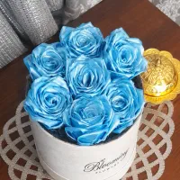 فروش گل ربانی و باکس ارایشی