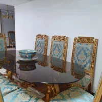 مبلمان استیل ۹ نفره|مبلمان خانگی و میز عسلی|تهران, دریاچه شهدای خلیج فارس|دیوار