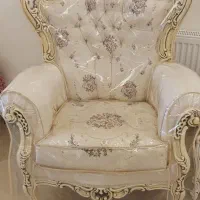 ست مبل استیل سلطنتی و ناهار خوری و سرویس خواب