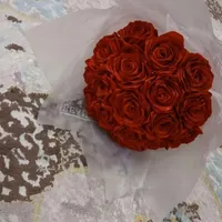 دسته گل روبانی