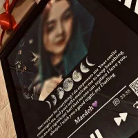 هدیه روز مرد/قاب عکس موزیکال روز پدر/تابلو صوتی