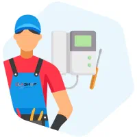 تعمیر تخصصی آیفون تصویری،تعمیرگاه کوماکس تابا پیک