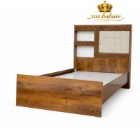 تخت تک نفره تاقچه ای آنتیک همراه با کف