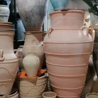 کوزه خمره گلدان سفالی بزرگ دهنه باز کد55|صنایع دستی و سایر لوازم تزئینی|تهران, گلستان (شهرک راه آهن)|دیوار