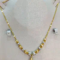 گردنبند پیوسته گوی دار بی اجرت