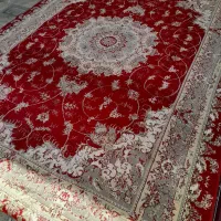 فرش کارکرده /قالی /لاکی و زرشکی|فرش|اصفهان, بهارستان|دیوار