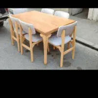 میز نهار خوری ۴ نفره تمام نراد|میز و صندلی غذاخوری|رشت, گلزاران|دیوار