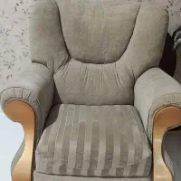 مبلمان راحتی آمریکایی ۷ نفره|مبلمان خانگی و میز عسلی|رودهن, |دیوار