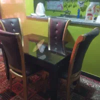 میز ناهارخوری ۴ نفره|میز و صندلی غذاخوری|مسجد سلیمان, |دیوار