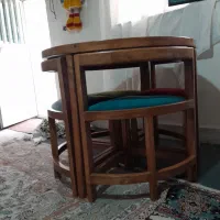 میزنهار خوری گرد خیلی شیک|میز و صندلی غذاخوری|تهران, خواجه نصیر طوسی|دیوار