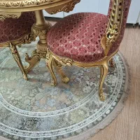 فرش گرد با قطر یک و نیم|فرش|سرخه حصار, |دیوار