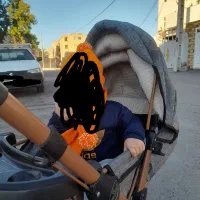 کالسکه دلیجان خیلی کم کار کرده در حد نو