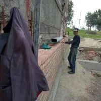 بنایی سیمانکاری دیوار چینی